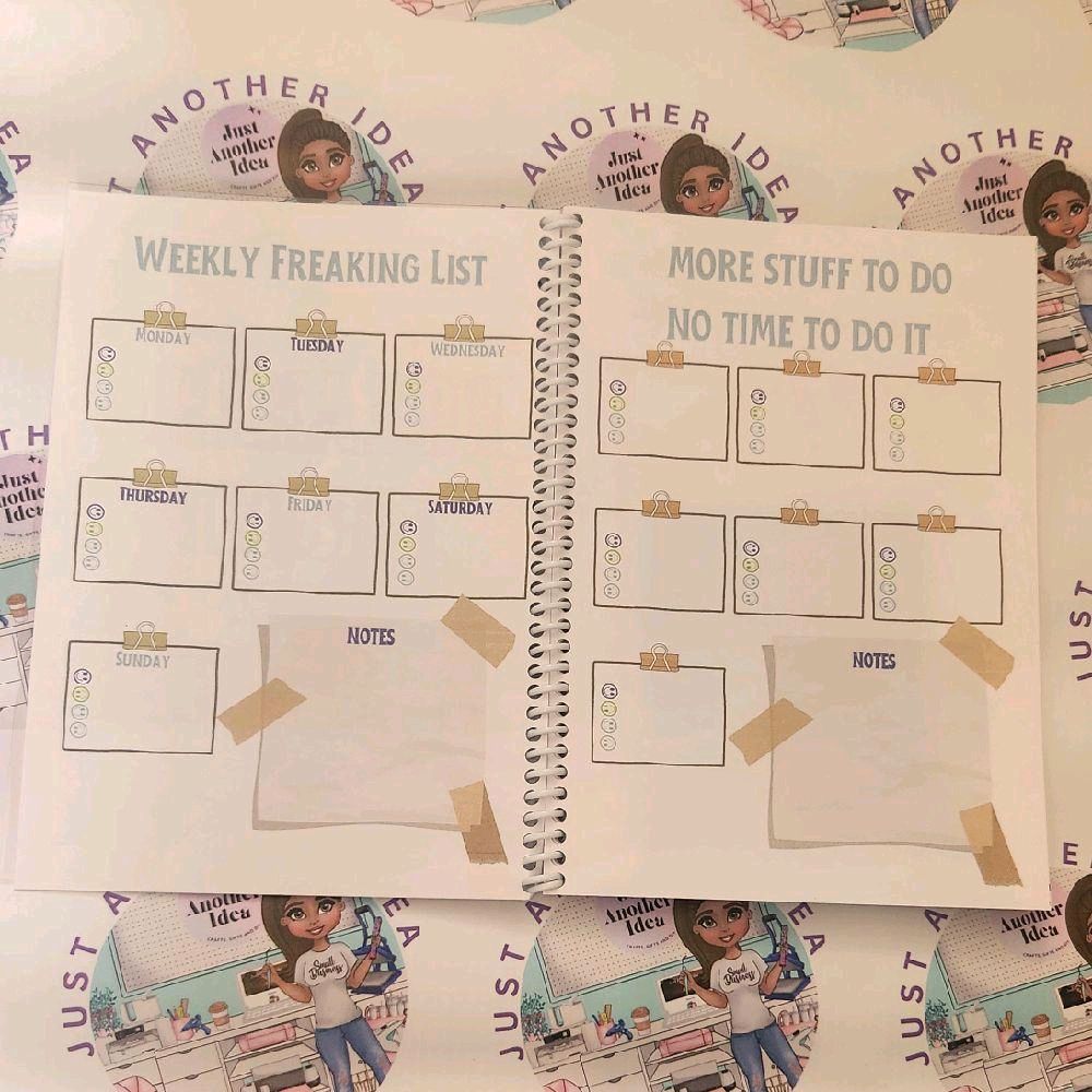 Freaking Stuff to Remember Lists Organiser Book