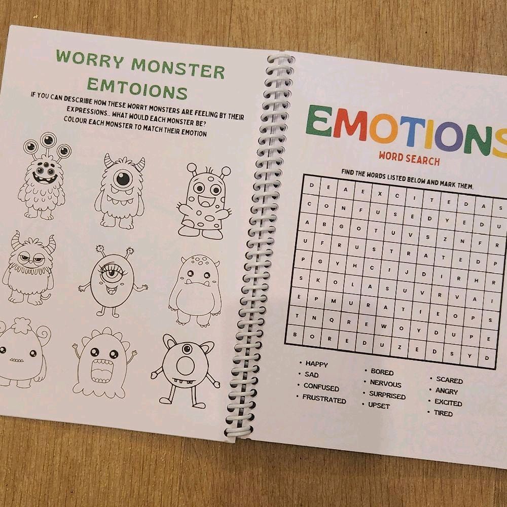 Emotions Activities Book for Children