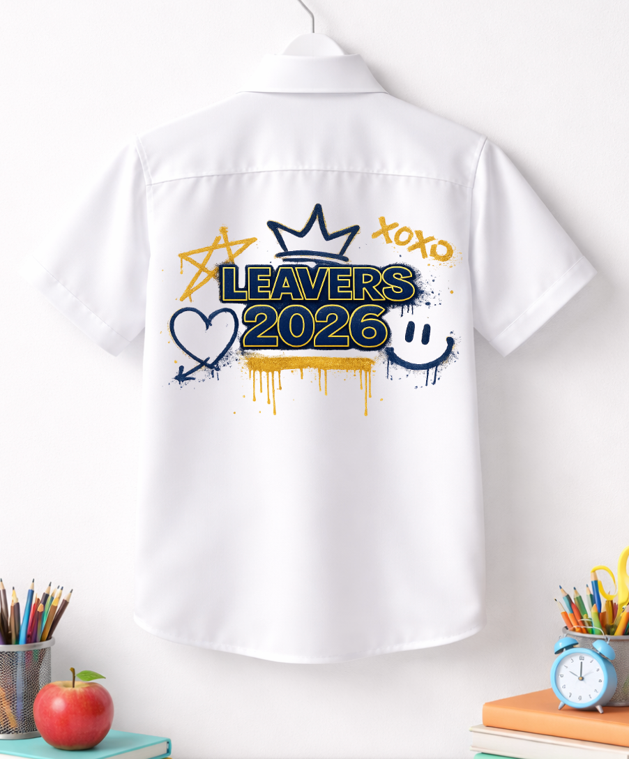 Leavers 2026 (BLUE Graffiti)