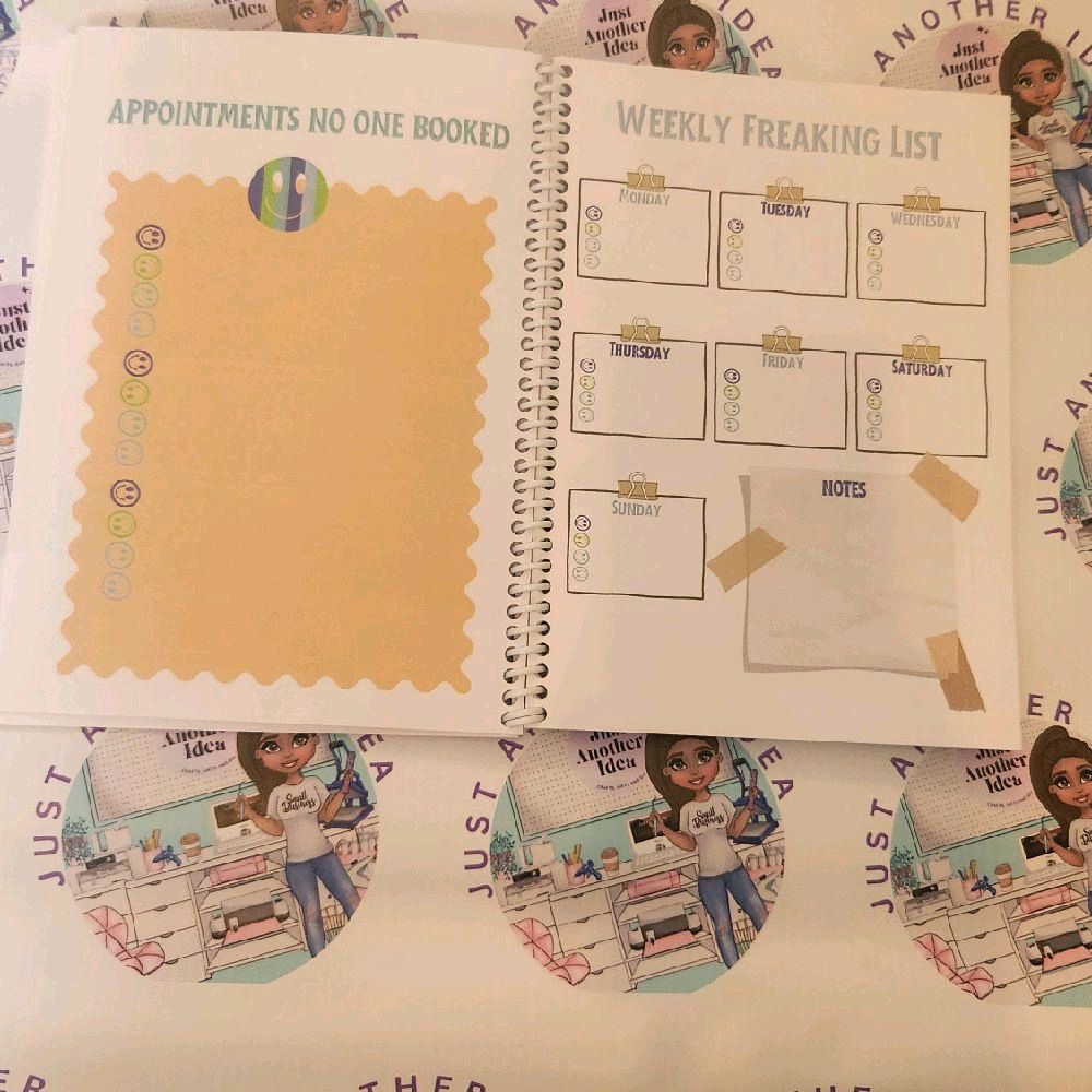 Freaking Stuff to Remember Lists Organiser Book