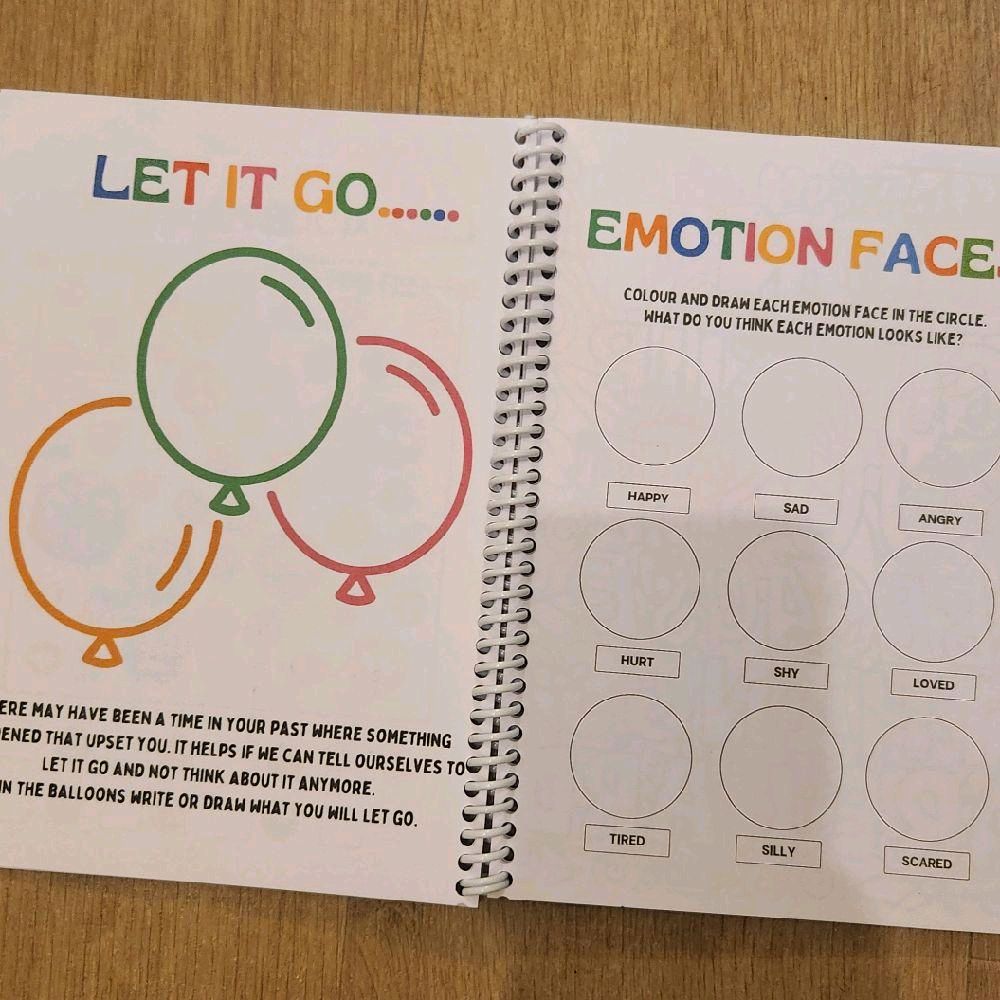 Emotions Activities Book for Children