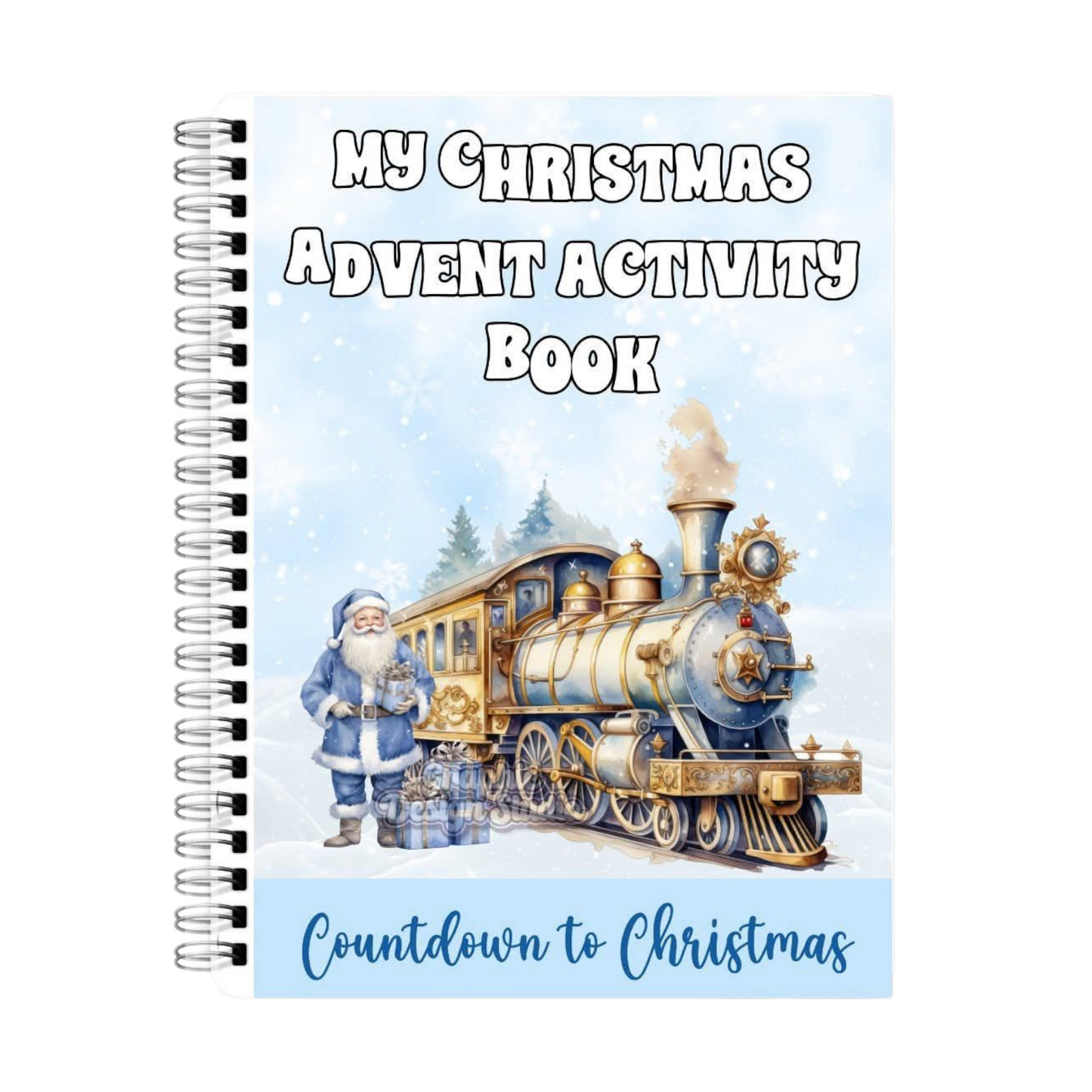 Christmas advent activity book -various colours
