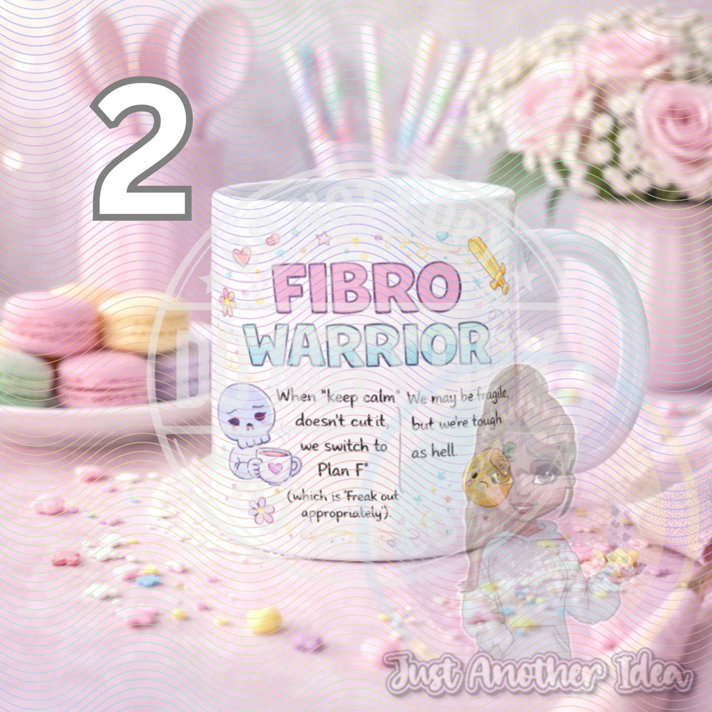 Fibro Warrior mugs
