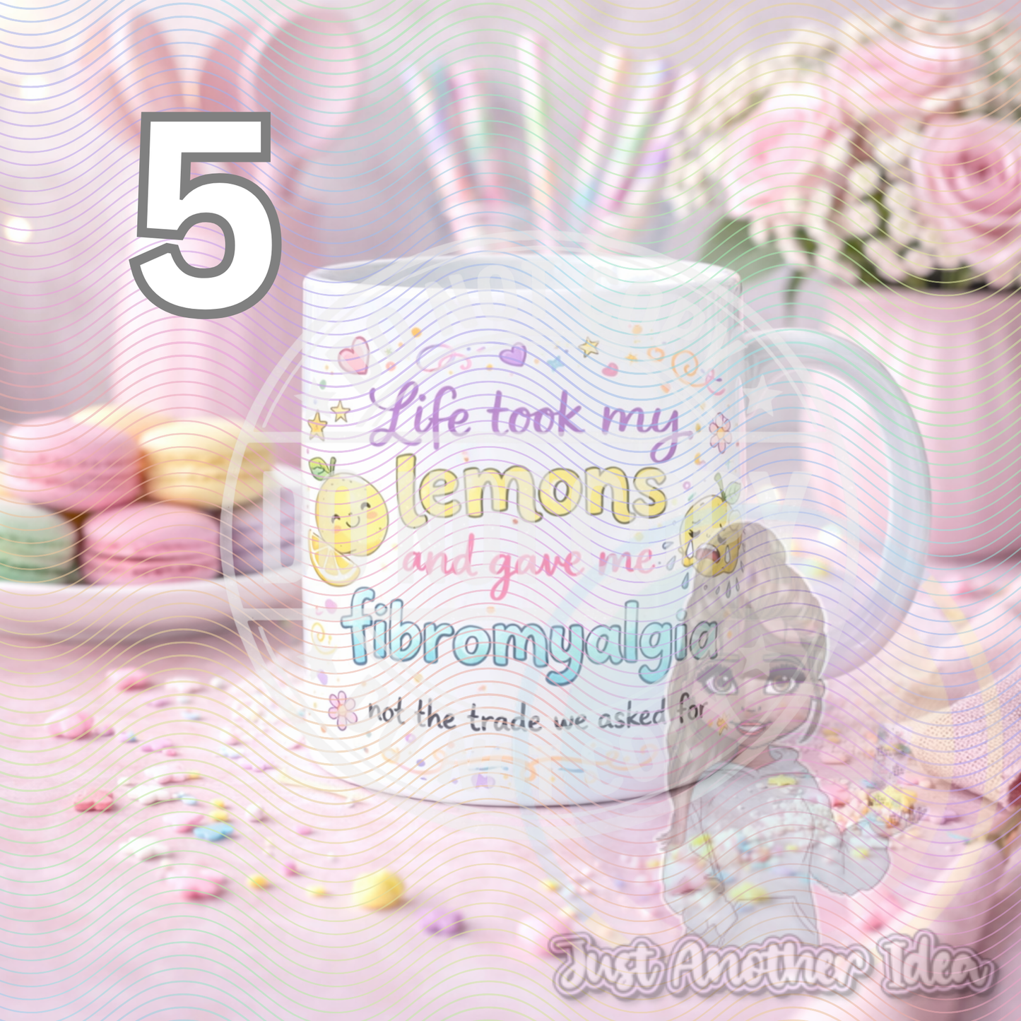 Fibro Warrior mugs