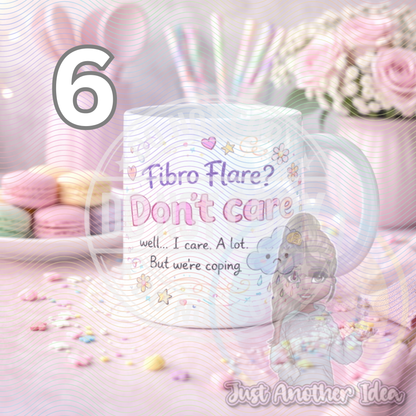 Fibro Warrior mugs