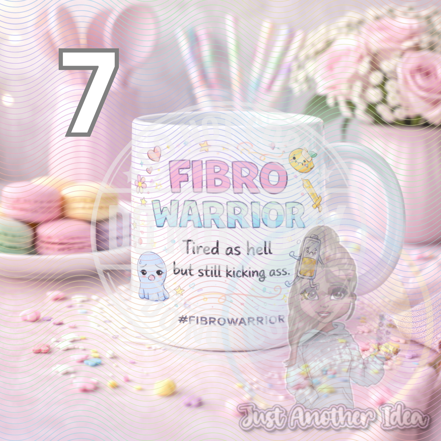 Fibro Warrior mugs