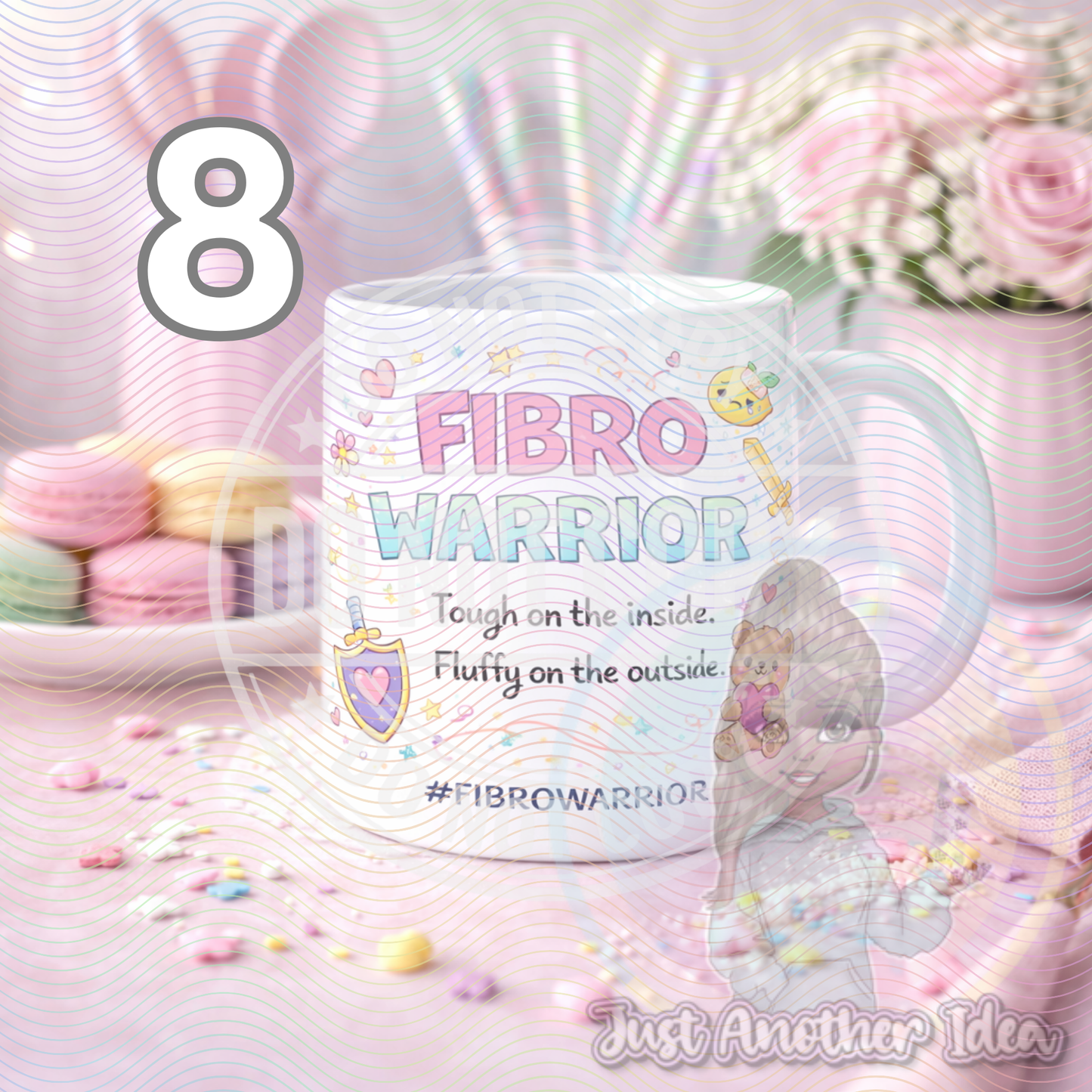 Fibro Warrior mugs