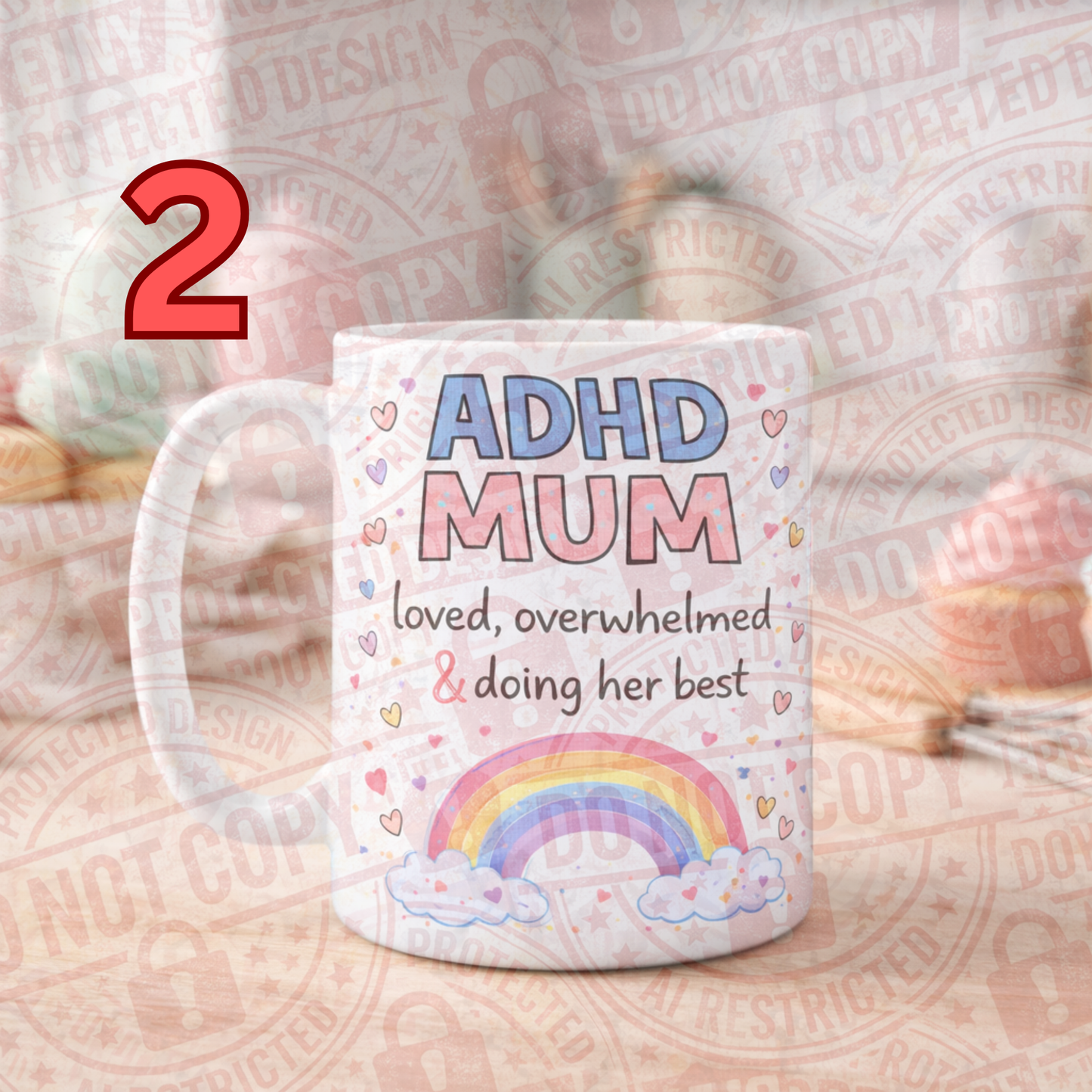 ADHD Mum Mama Mugs
