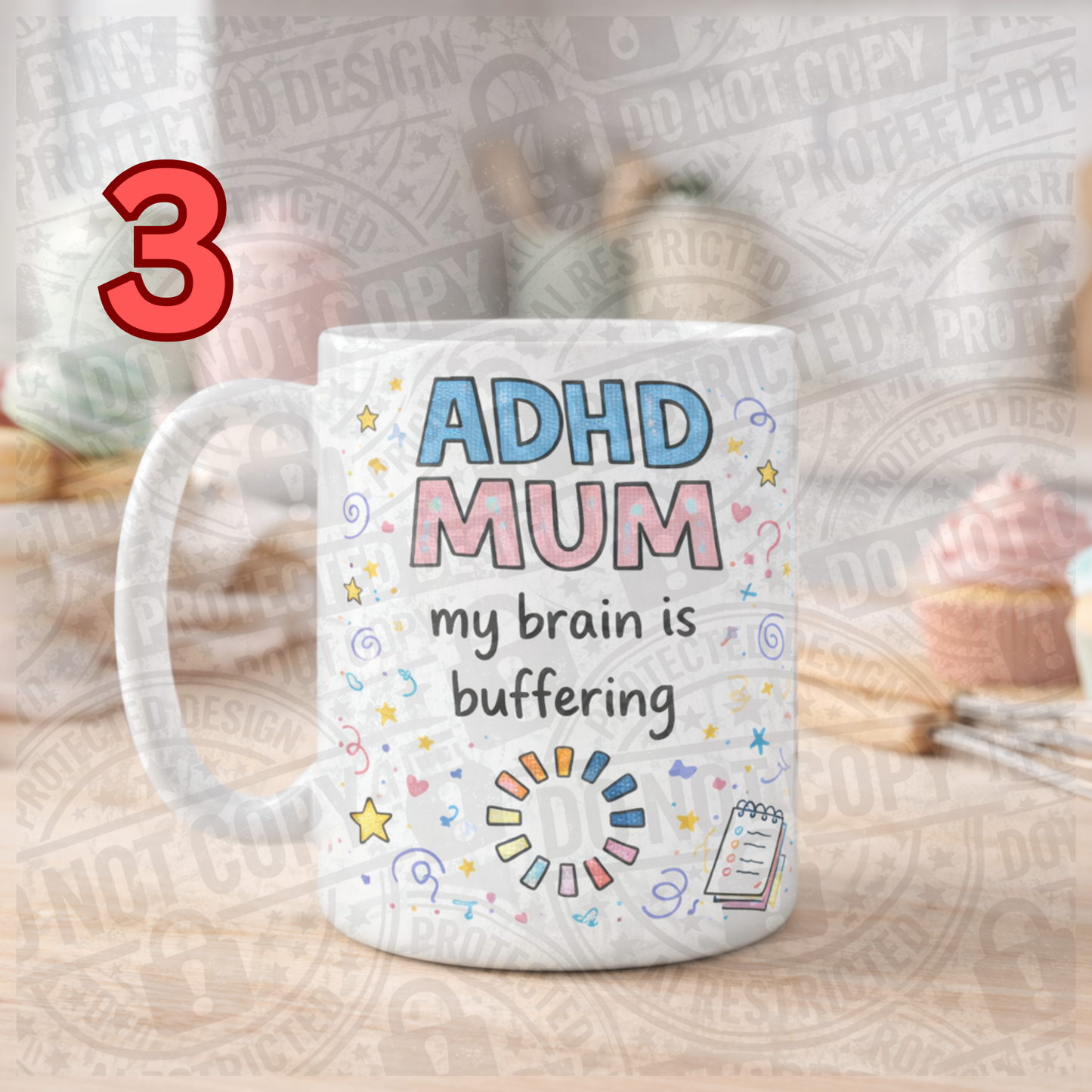 ADHD Mum Mama Mugs