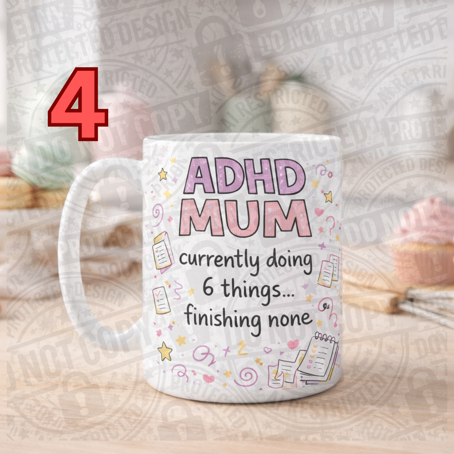 ADHD Mum Mama Mugs