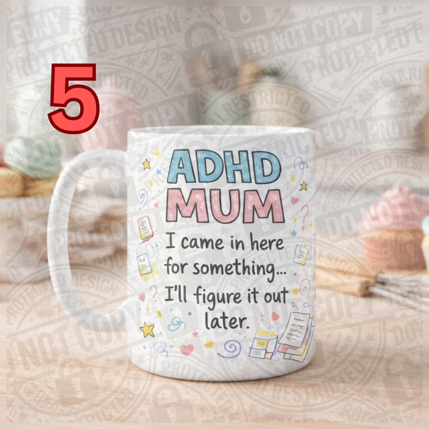 ADHD Mum Mama Mugs