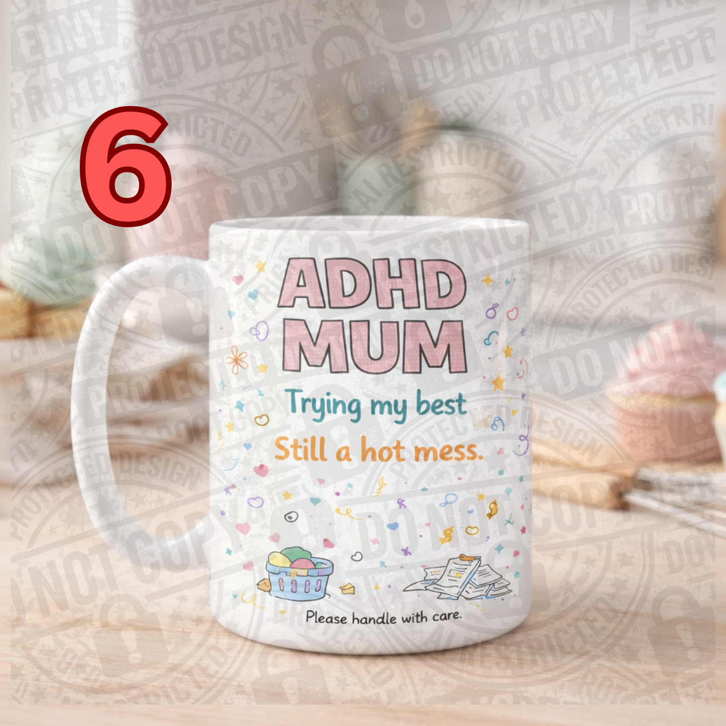 ADHD Mum Mama Mugs