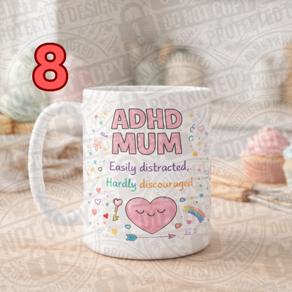 ADHD Mum Mama Mugs