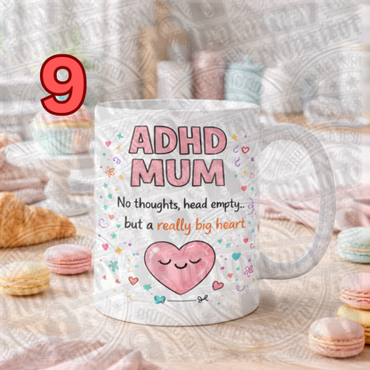 ADHD Mum Mama Mugs