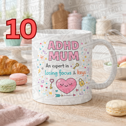 ADHD Mum Mama Mugs