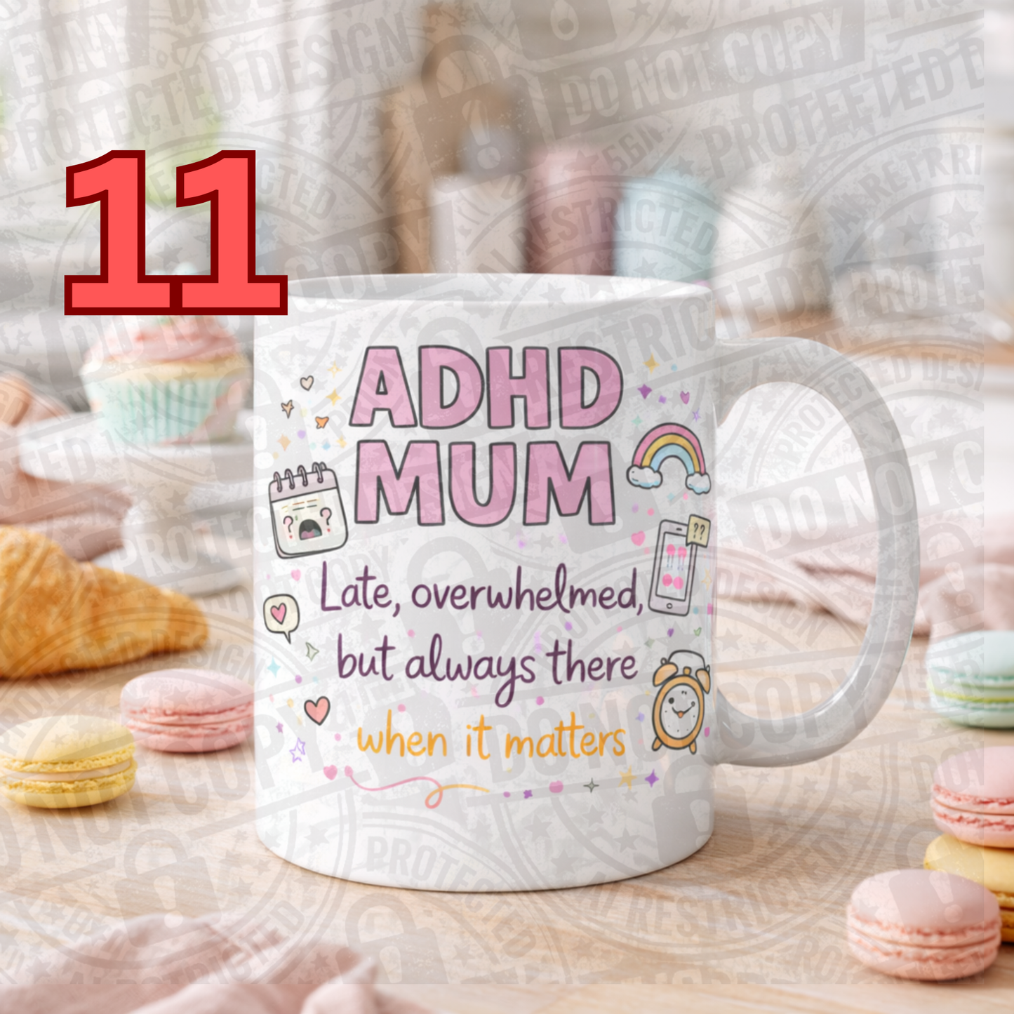 ADHD Mum Mama Mugs