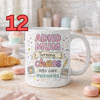 ADHD Mum Mama Mugs