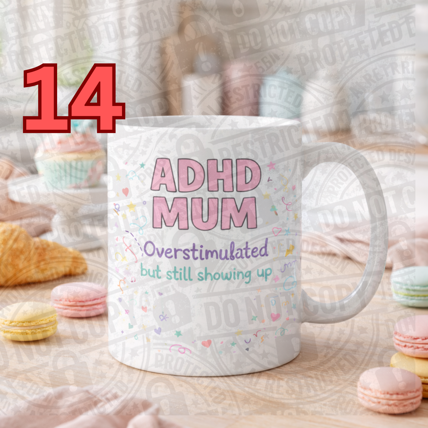ADHD Mum Mama Mugs
