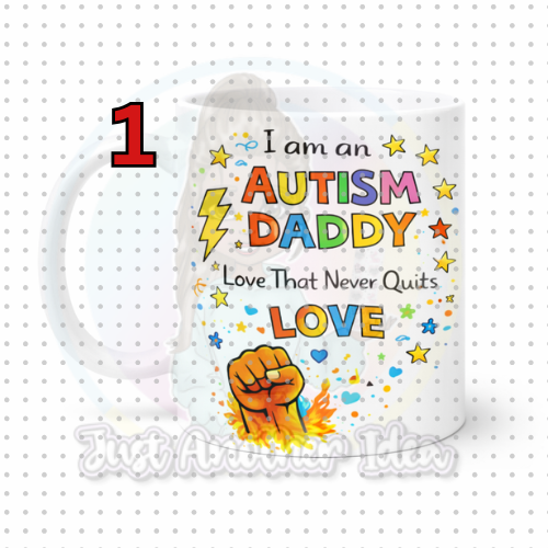 Autism Dad Mug Range