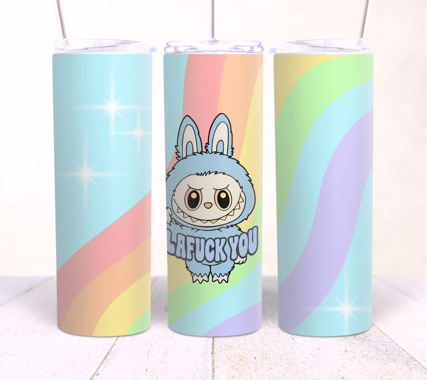 20oz Tumbler - La Fuck You Colourful