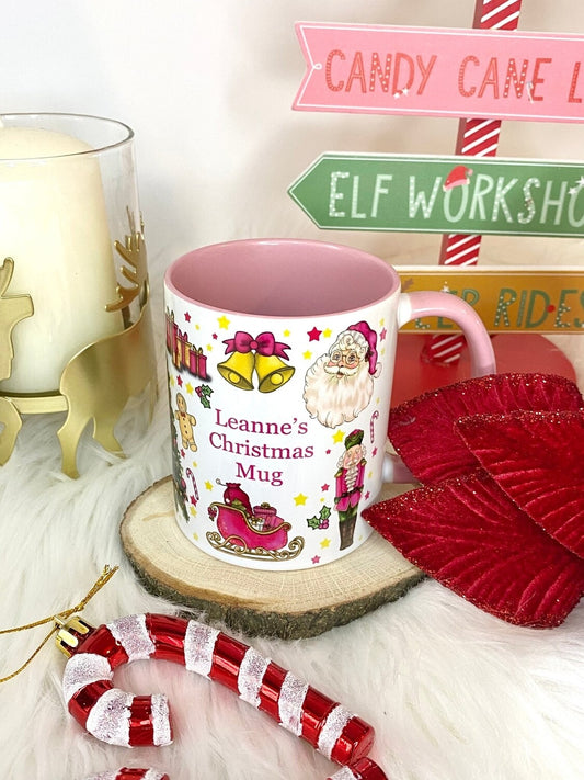 Christmas Mug - Pink