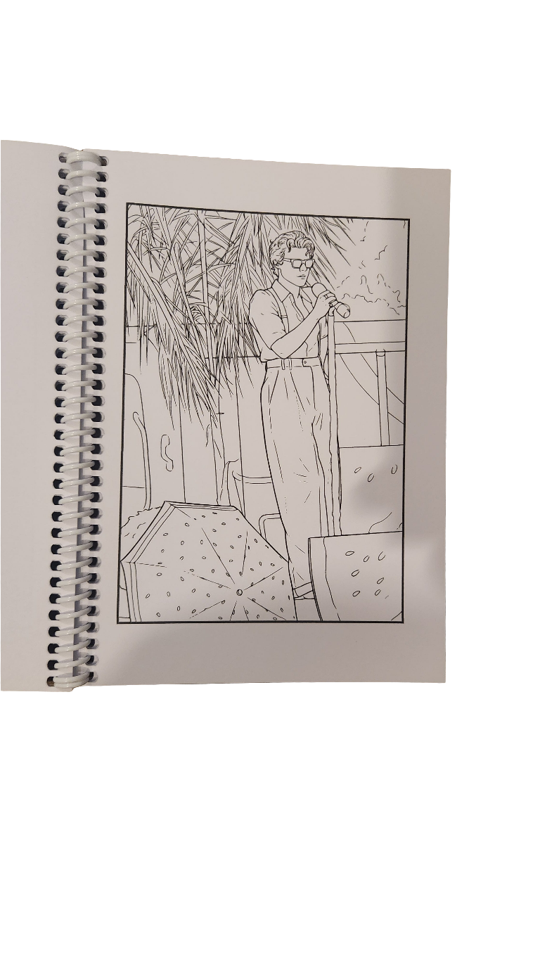 HARRY STYLES COLOURING BOOK