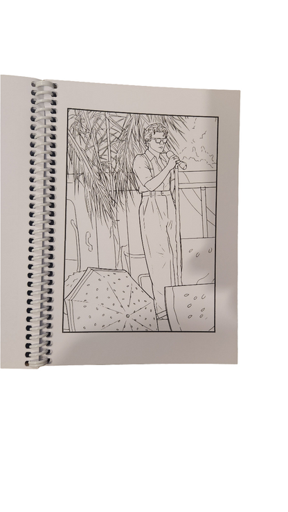 HARRY STYLES COLOURING BOOK