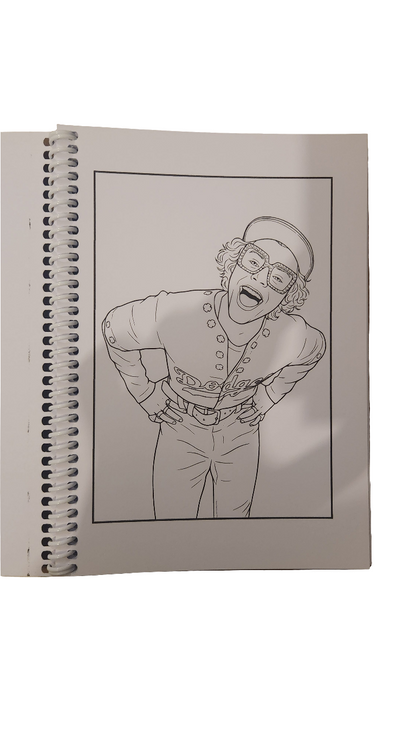 HARRY STYLES COLOURING BOOK