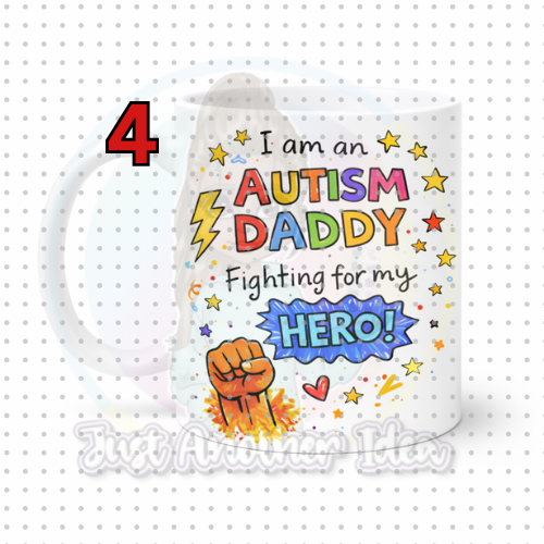 Autism Dad Mug Range