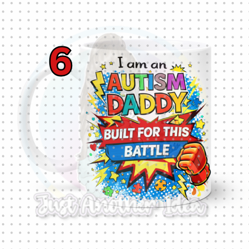 Autism Dad Mug Range