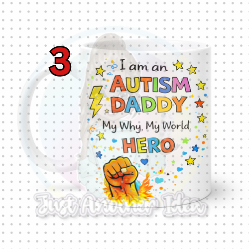Autism Dad Mug Range