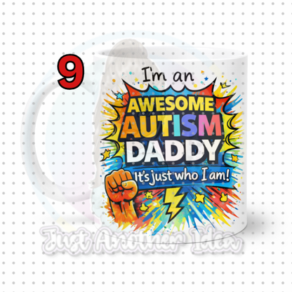 Autism Dad Mug Range