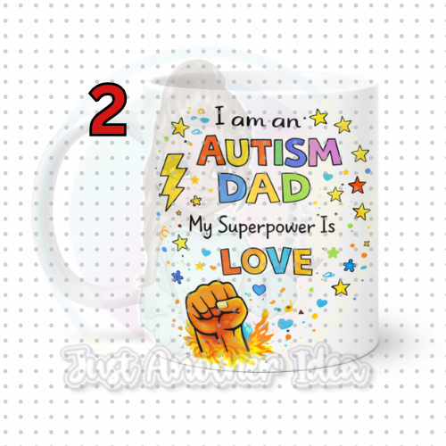 Autism Dad Mug Range