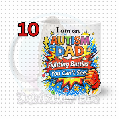 Autism Dad Mug Range