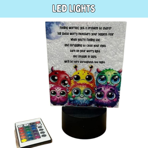 LED UV PRINTED LIGHT - Dino