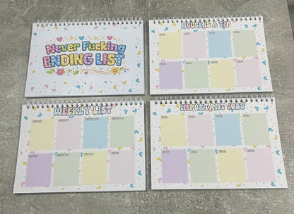 Never Fucking Ending Book of lists box set