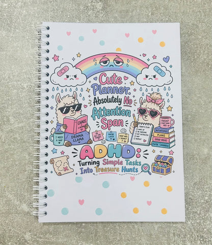 LLAMA ADHD PLANNER DIGITAL