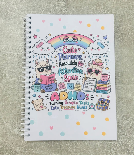 LLAMA ADHD PLANNER DIGITAL