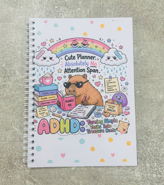 Capybara ADHD PLANNER DIGITAL