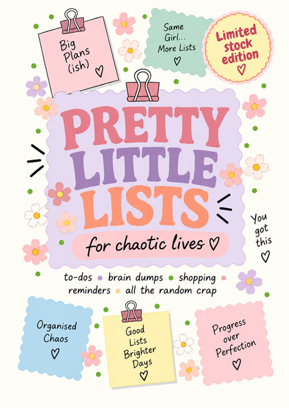 Pretty Little Lists for Chaotic Lives front cover