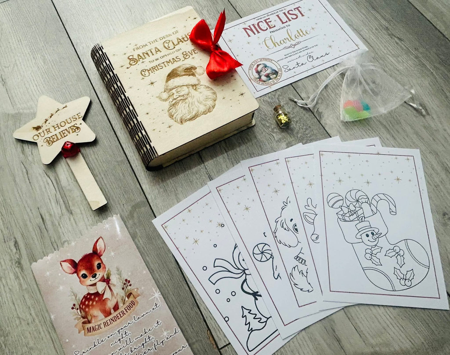 SANTA BOOK BOX SETS