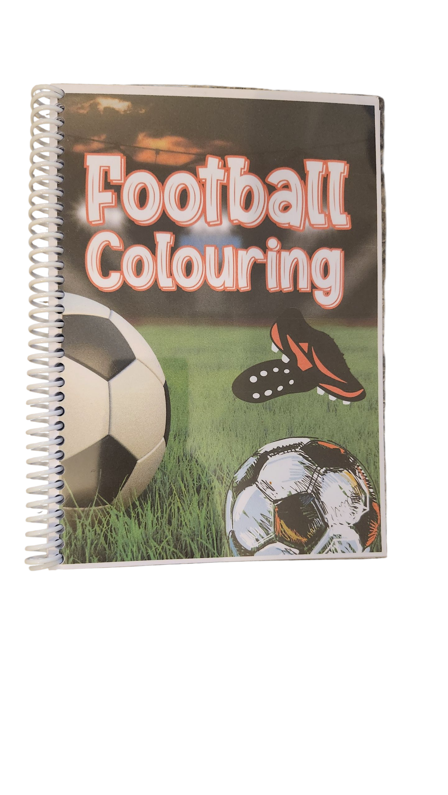 Football Fans Colouring Book