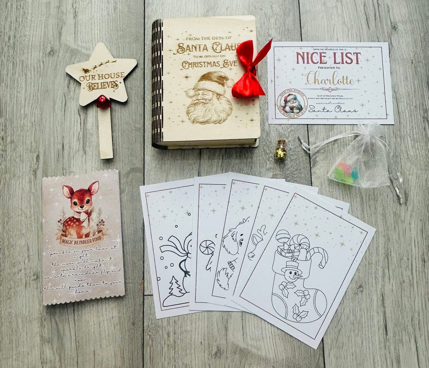 SANTA BOOK BOX SETS