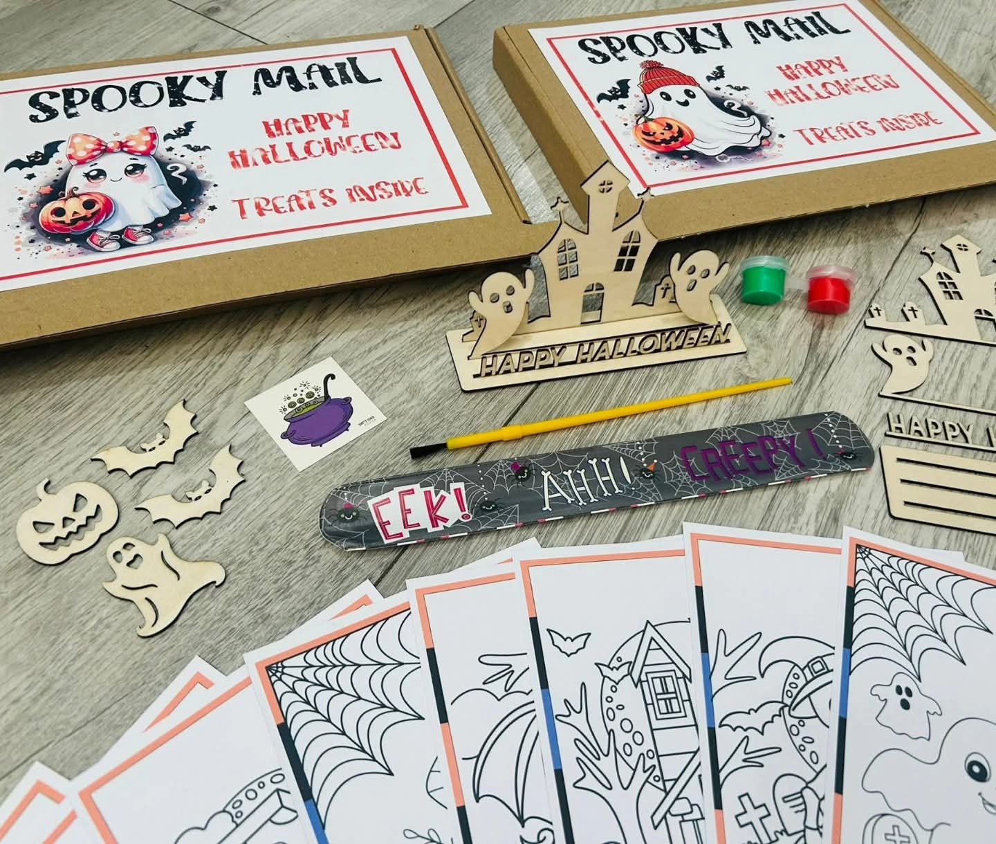 SPOOKY MAIL HALLOWEEN BOXES