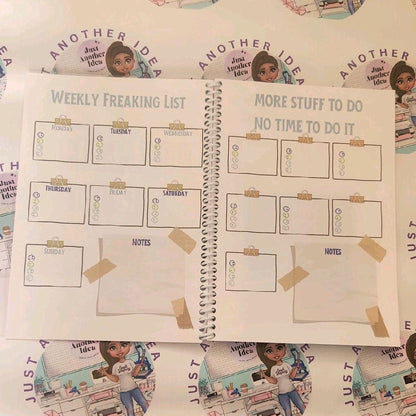 Freaking Stuff to Remember Lists Organiser Book