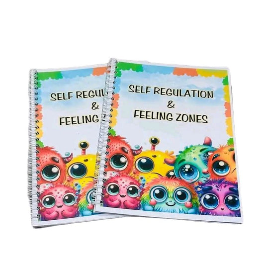 NEW 2025 Self Regulation and Feelings Zones Book monsters colourful