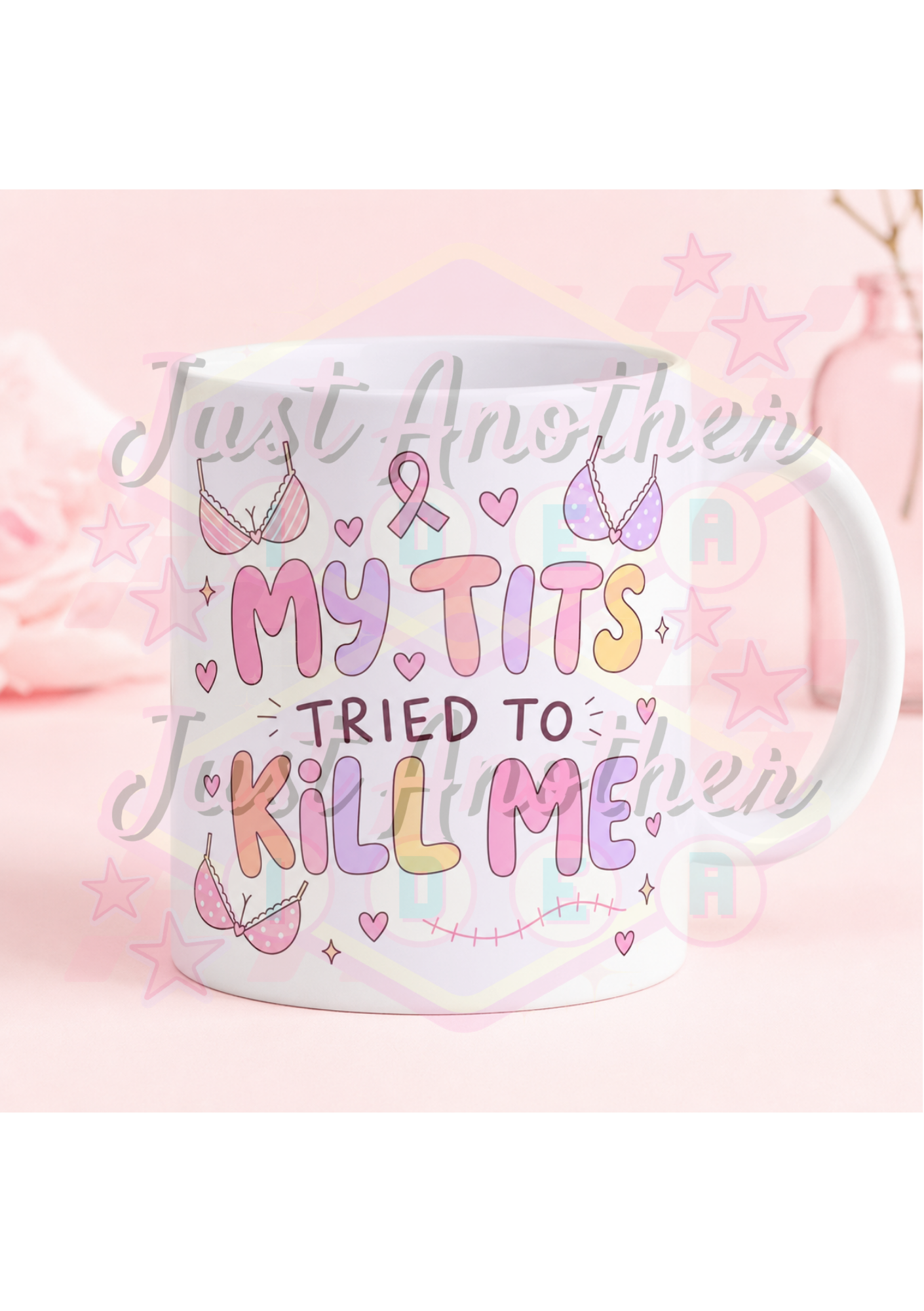 My Tits Tried to Kill Me – Breast Cancer Mug