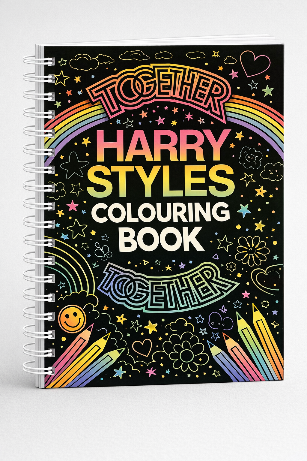 HARRY STYLES COLOURING BOOK