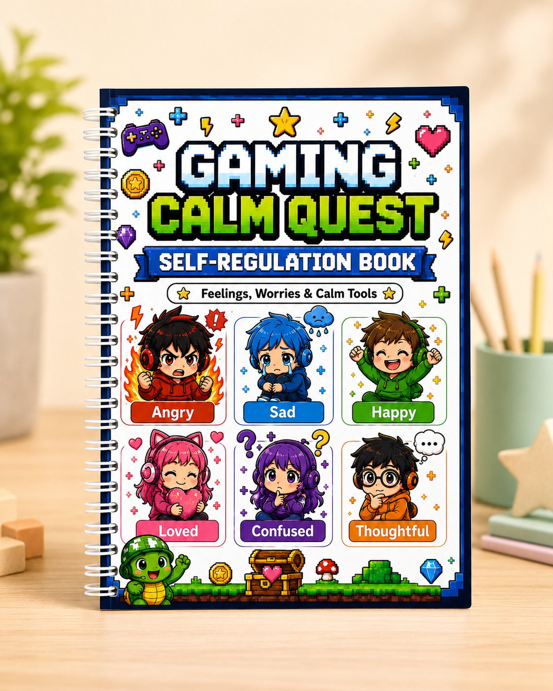 Gaming Calm Quest Self Regulation Book