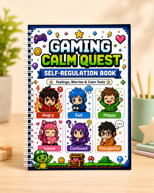 Gaming Calm Quest Self Regulation Book